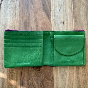 Cute ICARTAI Italian Leather Bilfold Wallet